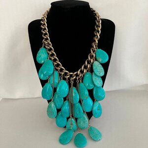Turquoise Necklace Women's Accessory
